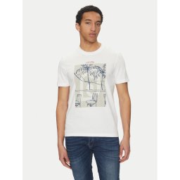 Liu Jo Тишърт QA5189 J4924 Бял Regular Fit