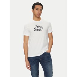 Liu Jo Тишърт QA5190 J4924 Бял Regular Fit