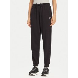 Reebok Долнище анцуг 100071691 Черен Regular Fit