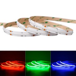 RGB COB LED Лента 840 LEDs 24V 15W/m 550Lm/m IP20 Ролка 5м
