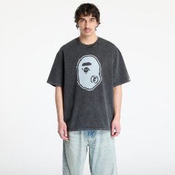 Тениска A BATHING APE Garment Dye Ape Head Relaxed Fit Tee UNISEX Black M