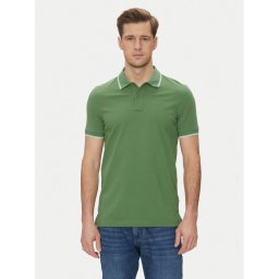 JOOP! Jeans Тениска с яка и копчета 15 JJJ-04Agnello 30045613 Зелен Modern Fit