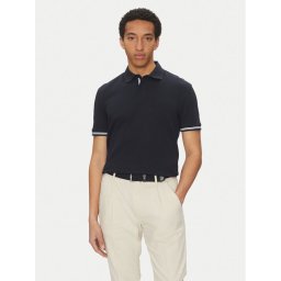 JOOP! Jeans Тениска с яка и копчета 15 JJJ-17Amare 30046012 Тъмносин Modern Fit
