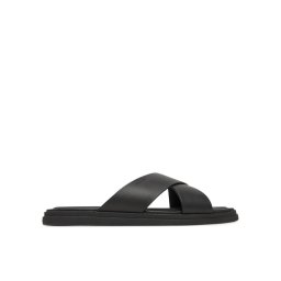 Calvin Klein Чехли Criss Cross Sandal HM0HM01737 Черен