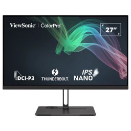ViewSonic VP2776T-4K, 27'', IPS panel, 4K UHD 3840x2160, AG, 400cd/m2, 2000:1, 5ms, 60Hz, sRGB, Adobe RGB, DCI- P3, REC709, SMPTE-C, Hardware calibration, Thunderbolt 4, TB 4 Out, 2x HDMI, DP, LAN, USB-C, 4x USB, Speakers, HAS, Swivel, Tilt, Pivot, VESA 1