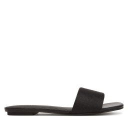 Чехли Calvin Klein Flat Slide Jacq HW0HW02389 Черен