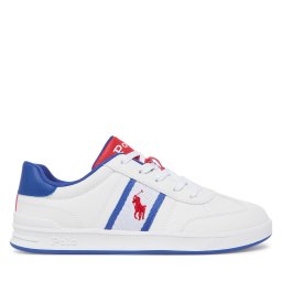 Сникърси Polo Ralph Lauren Heritage Court III T-Toe RL02475103 Бял