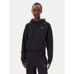 Reebok Суитшърт Icon Elements 100214101 Черен Regular Fit