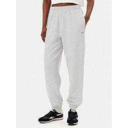 Reebok Долнище анцуг 100221467 Сив Regular Fit