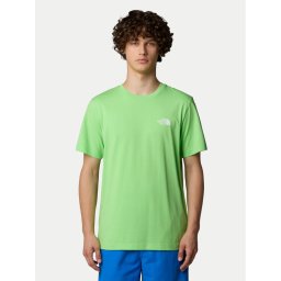 The North Face Тишърт SS Simple Dome NF0A87NG Зелен Regular Fit