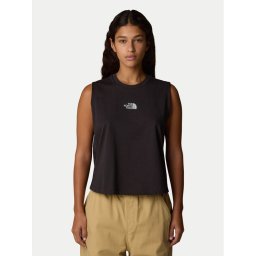 The North Face топ Never Stop NF0A8C3E Черен Relaxed Fit