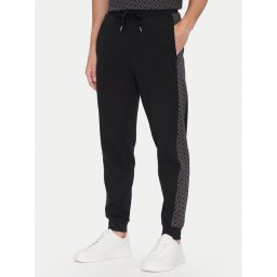 BOSS Долнище анцуг Luke 50546839 Черен Regular Fit