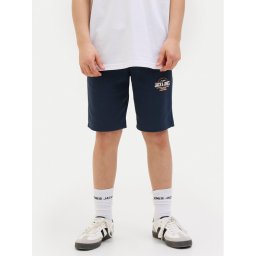 Jack & Jones Junior Спортни шорти Logo 12249970 Тъмносин Slim Fit