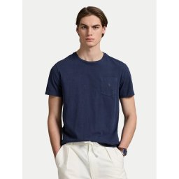 Polo Ralph Lauren Тишърт 710964511001 Тъмносин Regular Fit