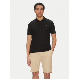 Paul&Shark Тениска с яка и копчета 25411232 Черен Regular Fit