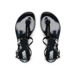 KARL LAGERFELD Сандали KL80002N Черен