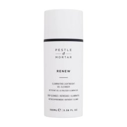 Pestle & Mortar Renew Illuminating Lightweight Gel Cleanser почистващ гел без пяна за сияйна кожа 100 ml за жени