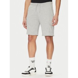 Blend Спортни шорти 20718382 Сив Regular Fit