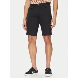 Blend Дънкови шорти 20718128 Черен Regular Fit