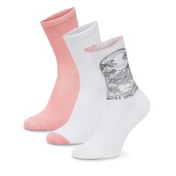 Дълги чорапи Roxy AS_ROXY_05W_SS25 (3-PACK) Розов