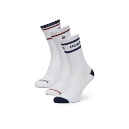 Hunter Дълги чорапи AS_HUNTER_02W_SS25 (3-PACK) Бял