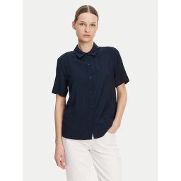 Tommy Hilfiger Риза WW0WW44683 Тъмносин Relaxed Fit