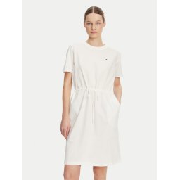 Tommy Hilfiger Ежедневна рокля WW0WW45529 Екрю Regular Fit