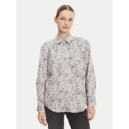Levi's® дънкова риза Teodora Western A7244-0051 Светлосиньо Relaxed Fit