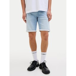 Jack & Jones Дънкови шорти Rick 12269609 Син Regular Fit