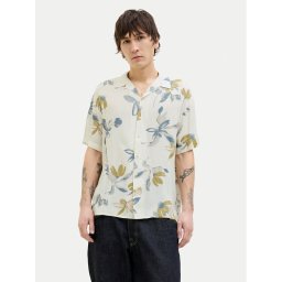 Jack & Jones Риза Luke 12271111 Екрю Relaxed Fit