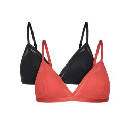 Dorina Комплект сутиени тип бралет Lamina FXBR0048LA077 2X0464 Цветен