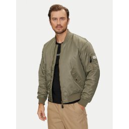 Guess Jeans Яке бомбър M4YL01 WG932 Каки Regular Fit