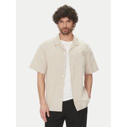 Jack & Jones Риза Cody 12269801 Бежов Relaxed Fit