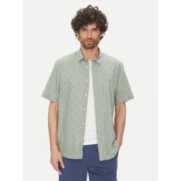 Selected Homme Риза New Linen 16079053 Зелен Regular Fit