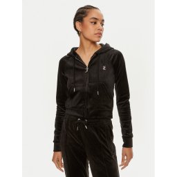 Juicy Couture Суитшърт Madison JCWA122001 Черен Slim Fit