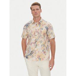 Guess Риза M5GH42 WH800 Бежов Regular Fit