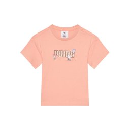 Puma Тишърт PUMA X Hello Kitty And Friends 630062 Коралов Regular Fit