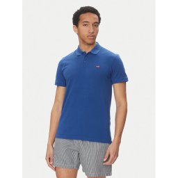 Levi's® Тениска с яка и копчета 35883-0178 Син Regular Fit
