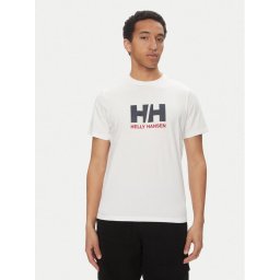 Helly Hansen Тишърт Logo 54596 Бял Regular Fit