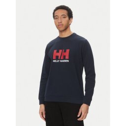 Helly Hansen Суитшърт Logo Crew 30395 Тъмносин Regular Fit
