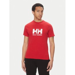 Helly Hansen Тишърт Logo 54596 Червен Regular Fit