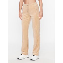 Juicy Couture Долнище анцуг Tina JCAPW045 Бежов Regular Fit