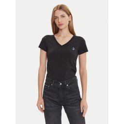 Karl Lagerfeld Jeans Тишърт A2W17097 Черен Regular Fit