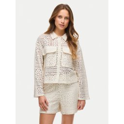 Vila Риза Merinda 14105211 Бежов Loose Fit