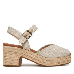 Еспадрили Toms Isla Peep Toe 10021977 Екрю