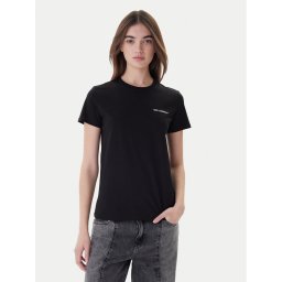 KARL LAGERFELD Тишърт A1W17019 Черен Regular Fit