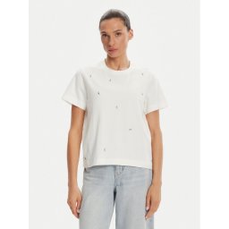 Vero Moda Тишърт 10325318 Бял Regular Fit