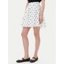 KARL LAGERFELD Пола тип трапец A2W12029 Бял Regular Fit
