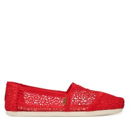 Обувки Toms Alpargata Classic 10021935 Червен