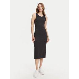 Roxy Лятна рокля ERJKD03512 Сив Regular Fit